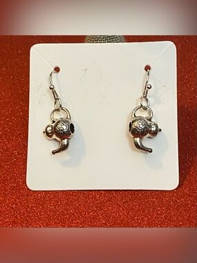 NEW Chubby teapot earrings